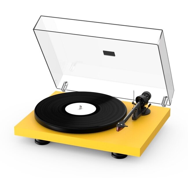 Pro-Ject Colourful Audio System Satijn geel