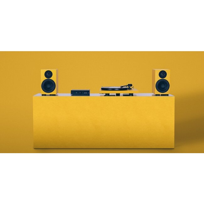 Pro-Ject Colourful Audio System Satijn geel