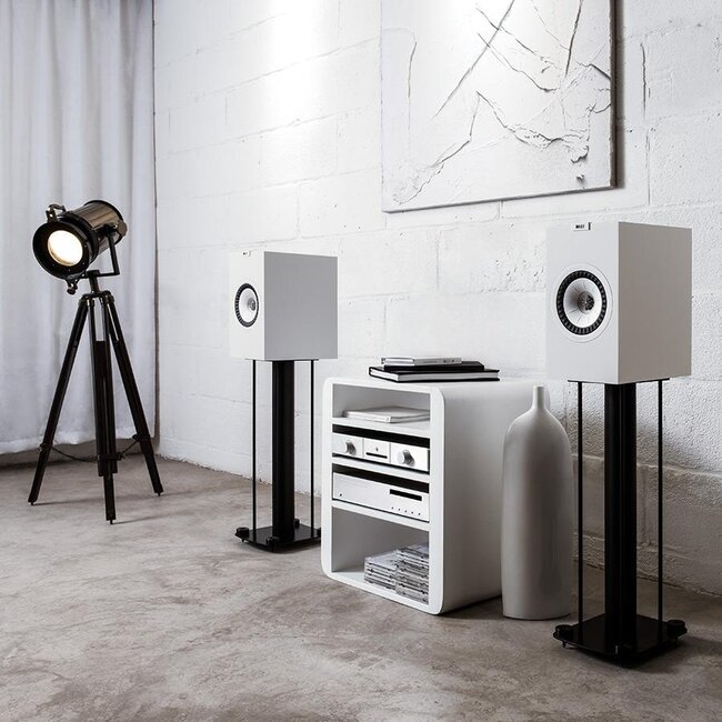 Kef Q350 boekenplank luidspreker wit (prijs/paar)