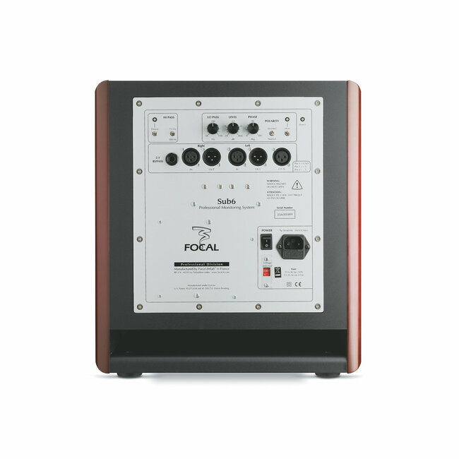 Focal Sub 6 actieve studio subwoofer