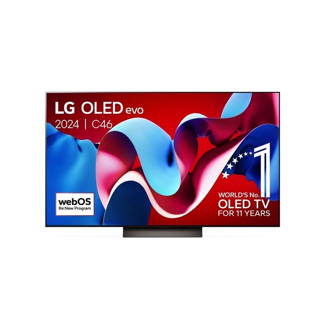 LG OLED evo AI 4K smart TV OLED55C46LA