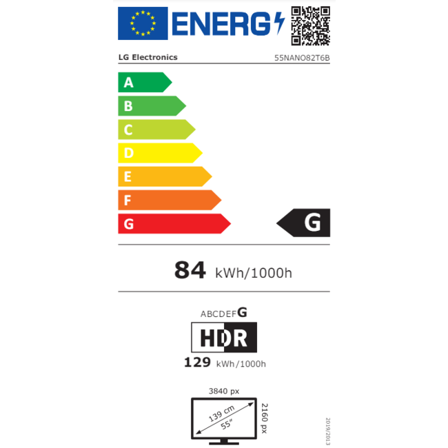 LG NanoCell 4K Smart TV 55NANO82T6B