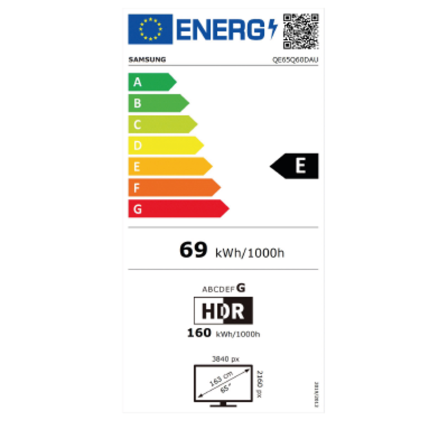 Samsung QLED 4K Ultra HD smart tv QE65Q60D