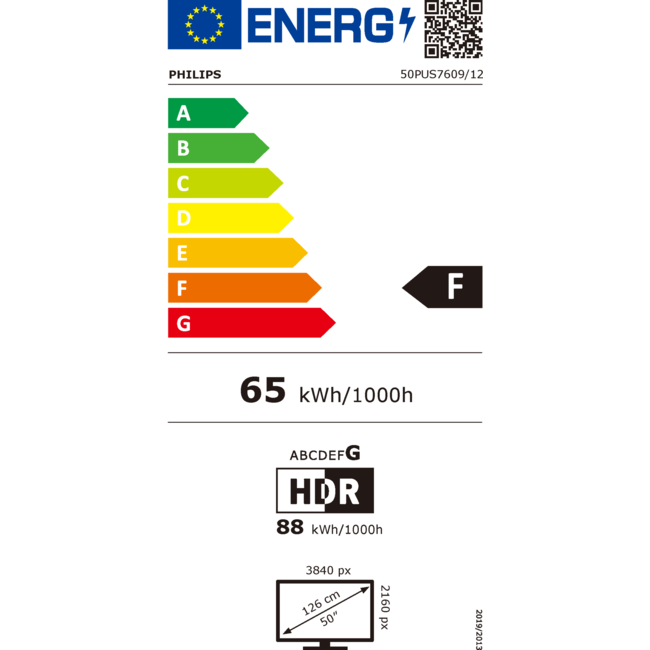 Philips LED 4K Smart TV 50PUS7609/12