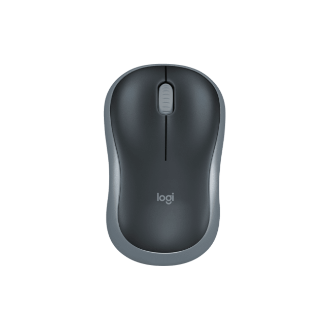 Logitech draadloze M185-Muis zwart