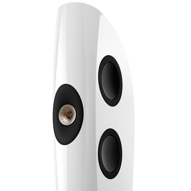 KEF Blade One Meta luidsprekers artic white/ champagne