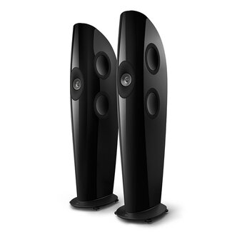 KEF Blade One Meta luidsprekers piano black/ grey