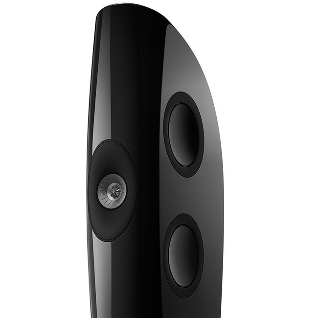 KEF Blade One Meta luidsprekers piano black/ grey