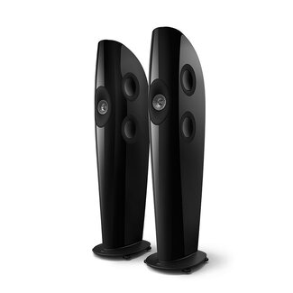 KEF Blade Two Meta luidsprekers piano black/ grey