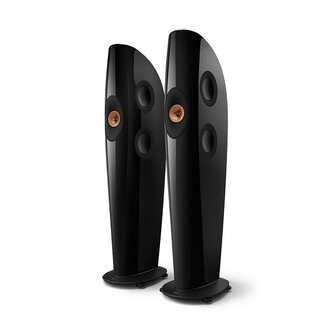 KEF Blade Two Meta luidsprekers piano black/ copper