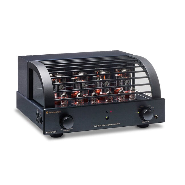 PrimaLuna EVO 400 integrated amplifier zwart
