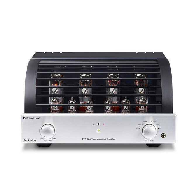 PrimaLuna EVO 400 integrated amplifier zilver