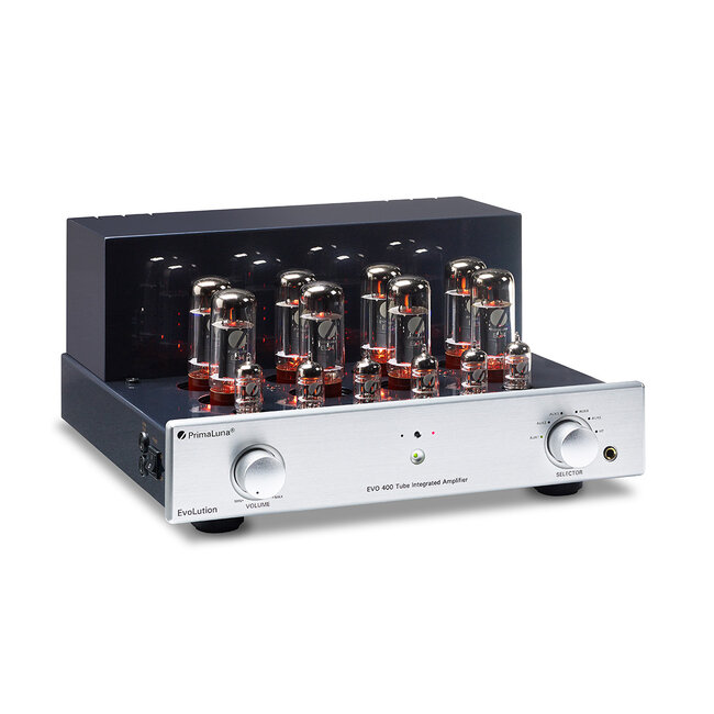 PrimaLuna EVO 400 integrated amplifier zilver