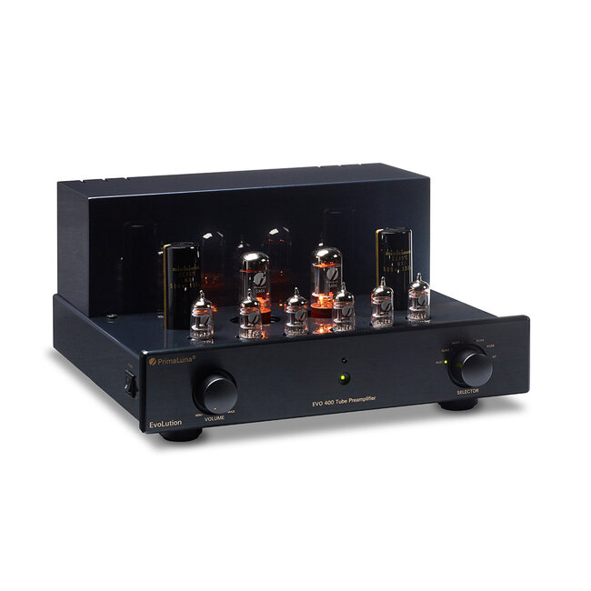 PrimaLuna EVO 400 tube preamplifier zwart - demo model
