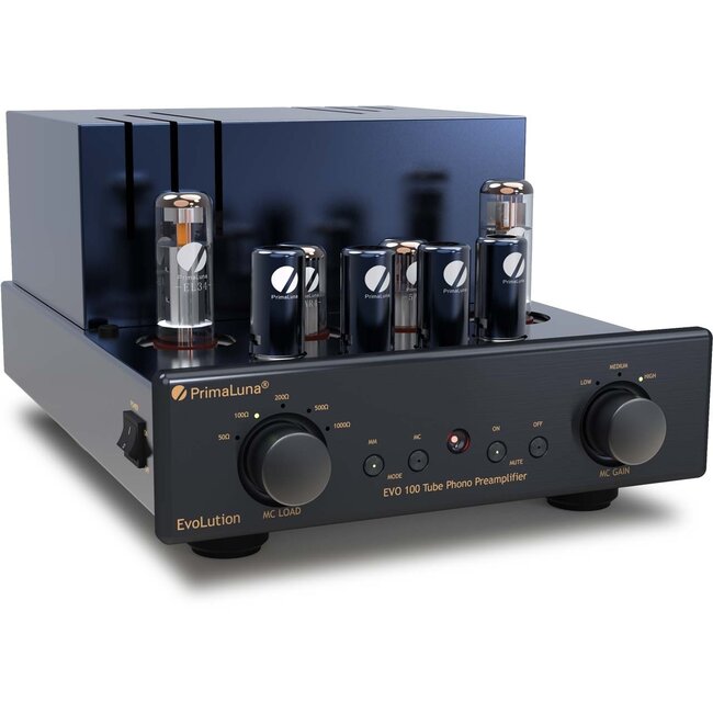 PrimaLuna EVO 100 tube phono preamplifier zwart
