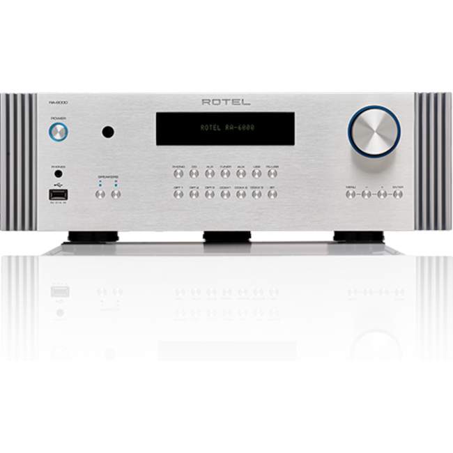 Rotel RA-6000 geïntegreerde versterker zilver