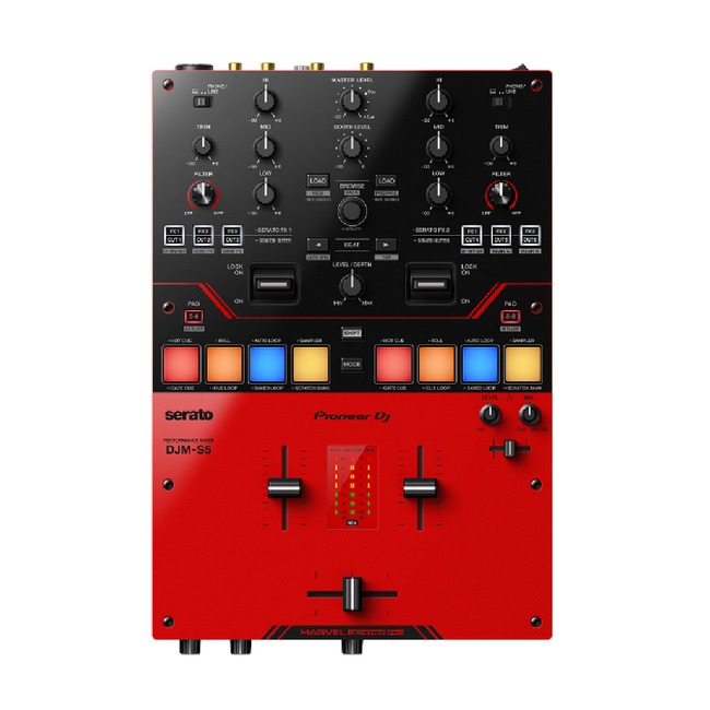 Pioneer DJ DJM-S5 2-kanaals-dj-mixer