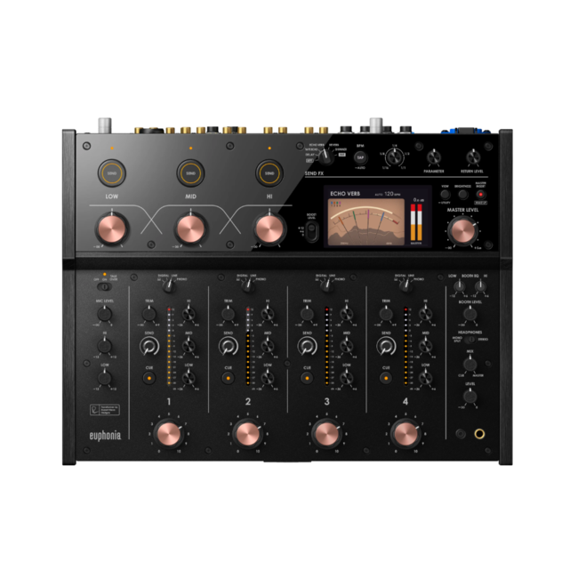 AlphaTheta Euphonia 4-kanaals draaiknopmixer