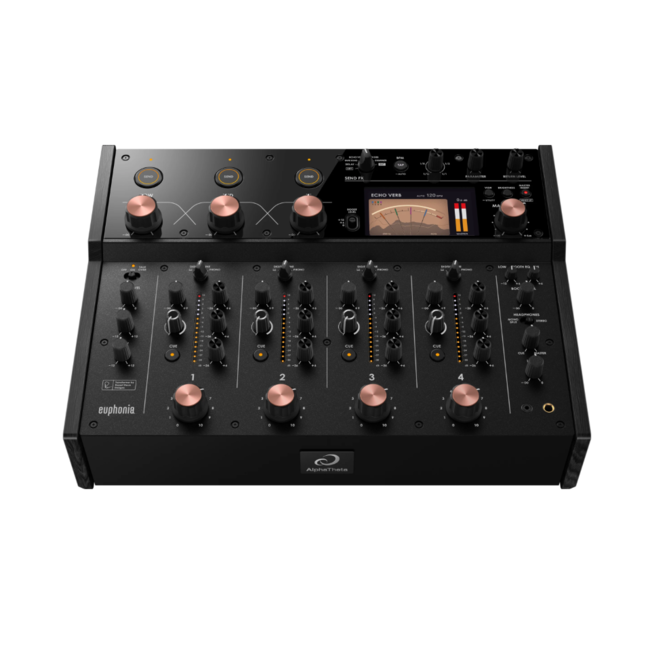 AlphaTheta Euphonia 4-kanaals draaiknopmixer