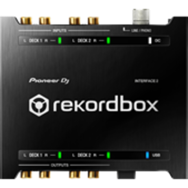 Pioneer DJ Interface 2 Audio-interface voor rekordbox