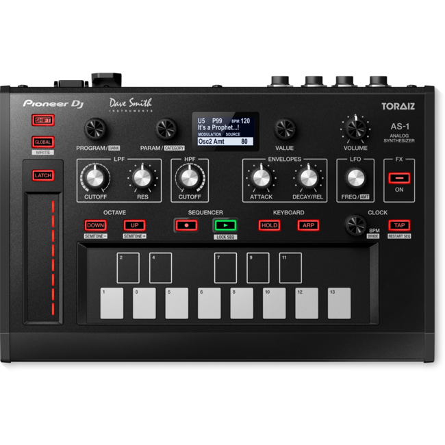 Pioneer DJ Toraiz AS-1 Monofone analoge synthesizer