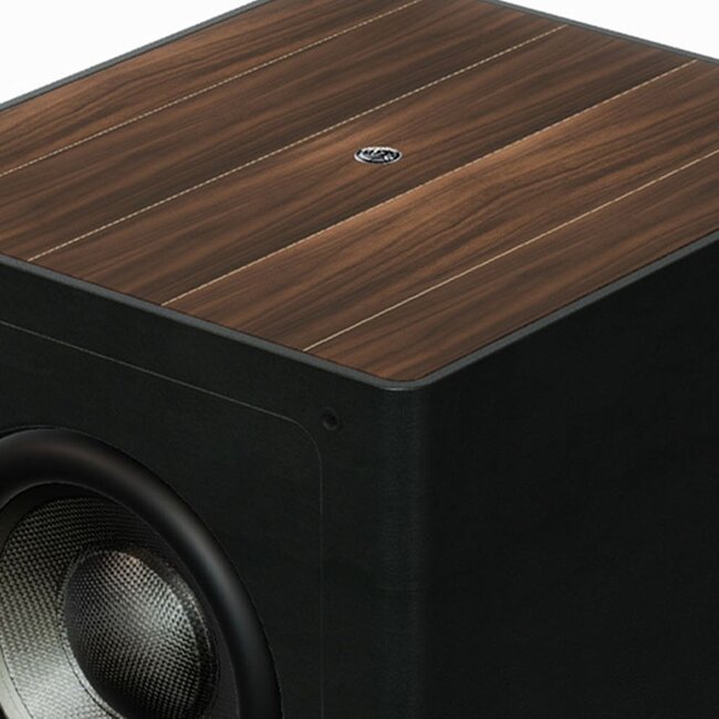 Sonus Faber Gravis III actieve subwoofer walnoot