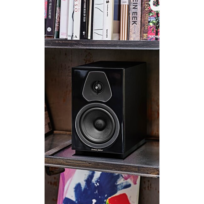 Sonus Faber Lumina II boekenplank luidspreker piano zwart