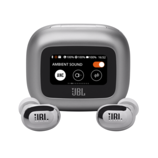 JBL Live Buds 3 draadloze noice cancelling oortjes zilver