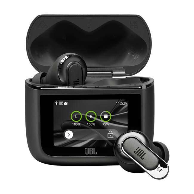 JBL Tour Pro 3 draadloze noice cancelling oortjes zwart