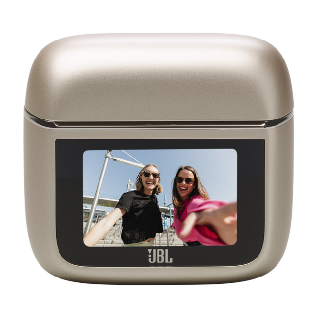 JBL Tour Pro 3 draadloze noice cancelling oortjes Latte