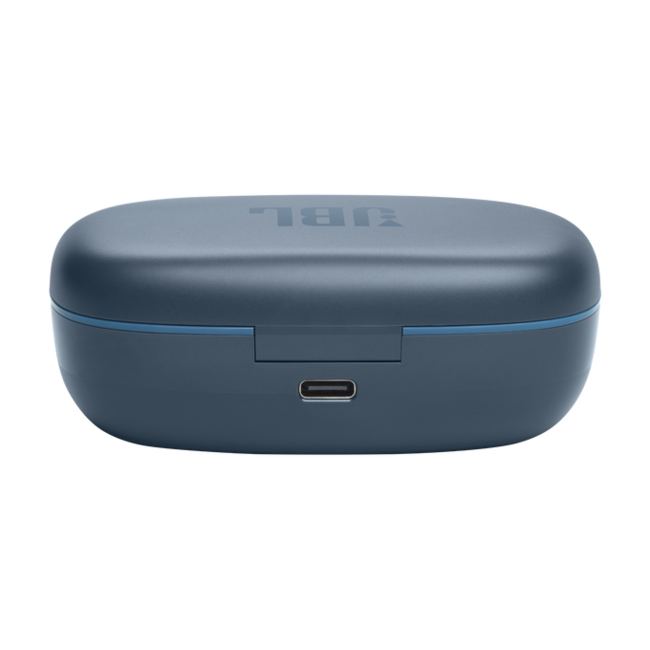 JBL Endurance Peak 3 draadloze sport oortjes blauw