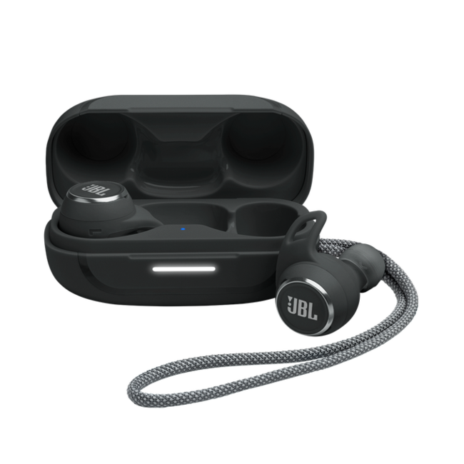JBL Reflect Aero TWS draadloze sport oortjes zwart