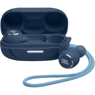 JBL Reflect Aero TWS draadloze sport oortjes blauw