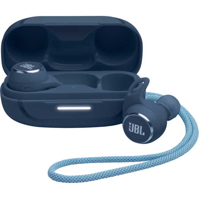 JBL Reflect Aero TWS draadloze sport oortjes blauw