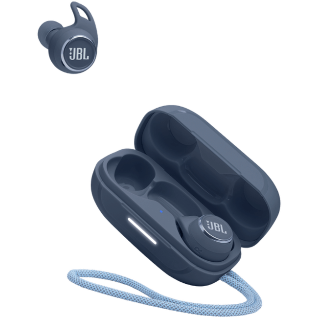 JBL Reflect Aero TWS draadloze sport oortjes blauw
