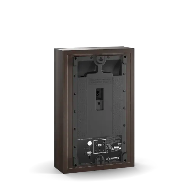 Dali Oberon On-Wall C wandluidspreker donkere walnoot