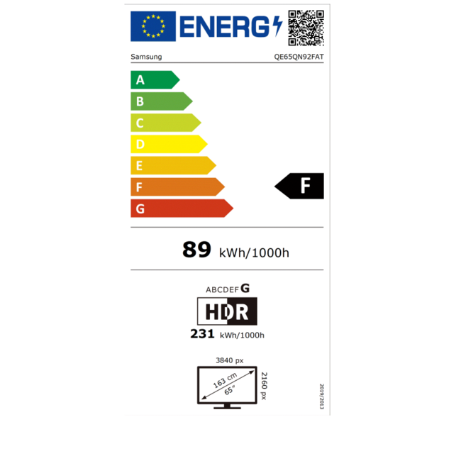 Samsung QE65QN92FATXXN Neo QLED 4K TV