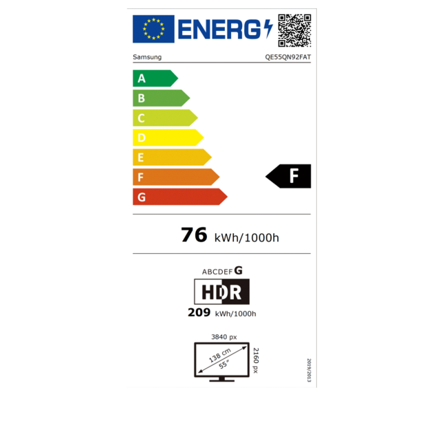 Samsung QE55QN92FATXXN Neo QLED 4K TV