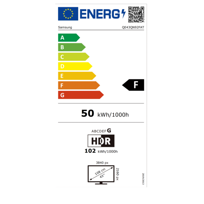 Samsung QE43QN92FATXXN Neo QLED 4K TV