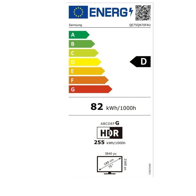 Samsung QE75QN70FAUXXN Neo QLED 4K TV