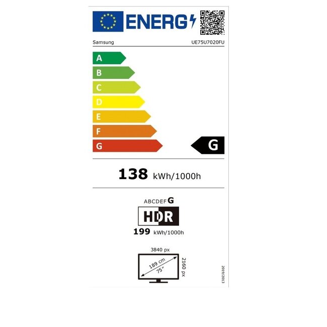 Samsung UE65U7020FUXXN UHD Smart TV