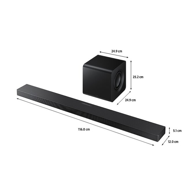 Samsung HWQS700FXN Soundbar Zwart