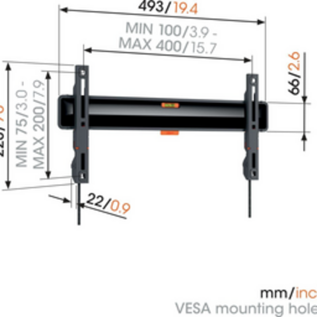 Vogel's TVM 3405 SP vaste tv-beugel OLED
