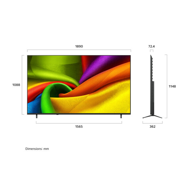 LG 85NU900B6LA NANO 4K UHD TV