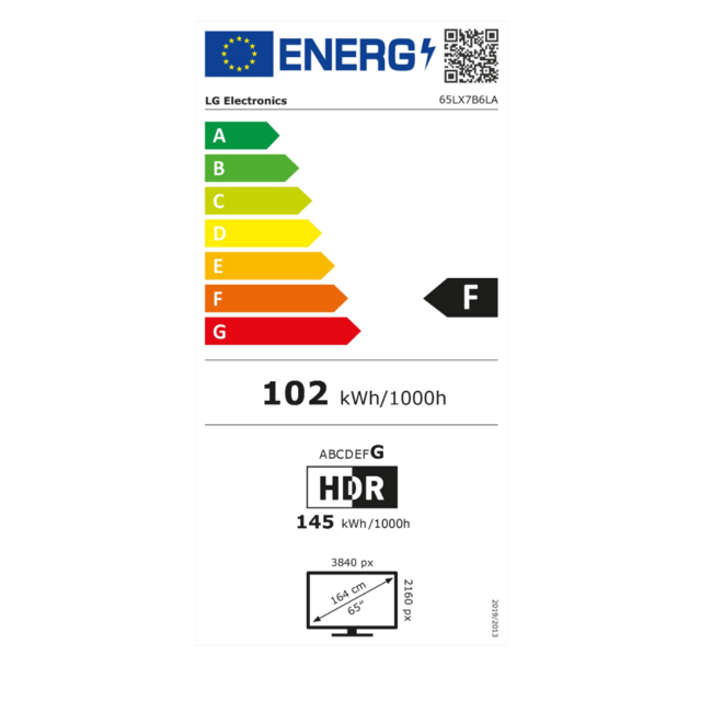 LG 65LX7BLA QNED Mini led 4K  UHD TV