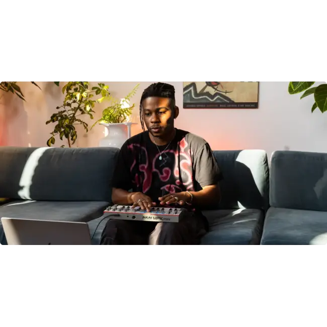MPK Mini IV- MIDI-keybord Wit