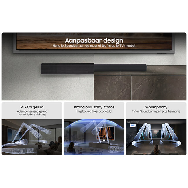 Samsung HW-S90H/XN Soundbar met Dolby Atmos
