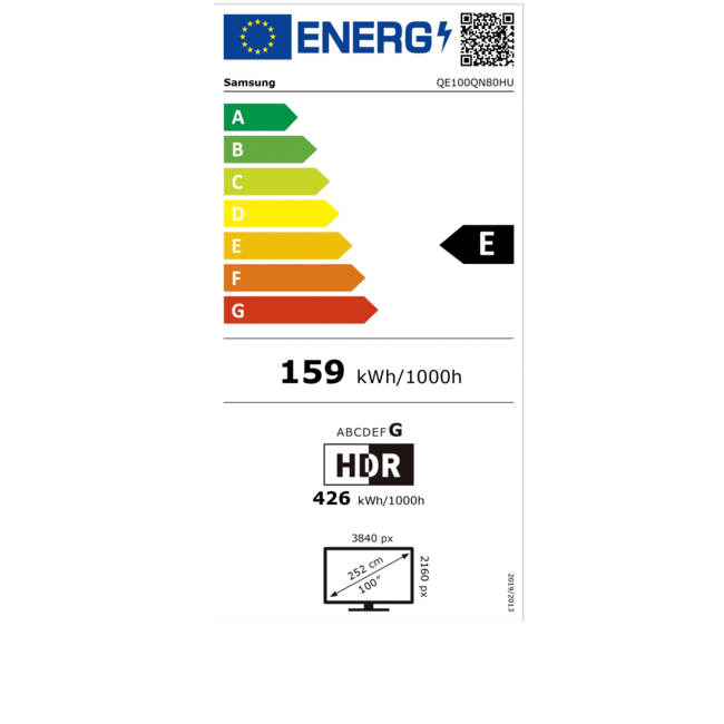 Samsung 100 Inch Neo QLED 4K Vision AI Smart TV – QE100QN80HUXXN