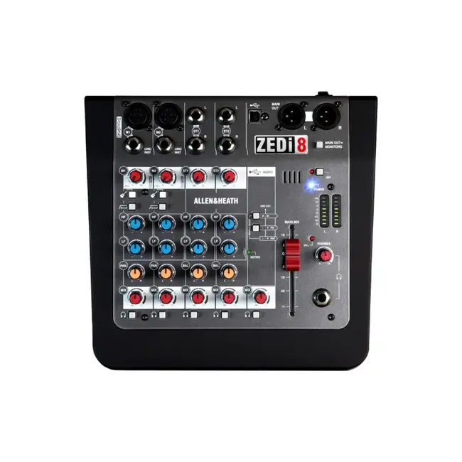 A&H - ZEDi-8 -  Live + USB Recording Mixer