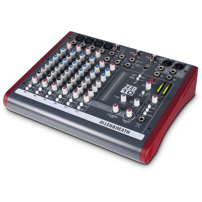 A&H - ZED-10 4 Mic/Line Inputs, 2 Stereo, USB